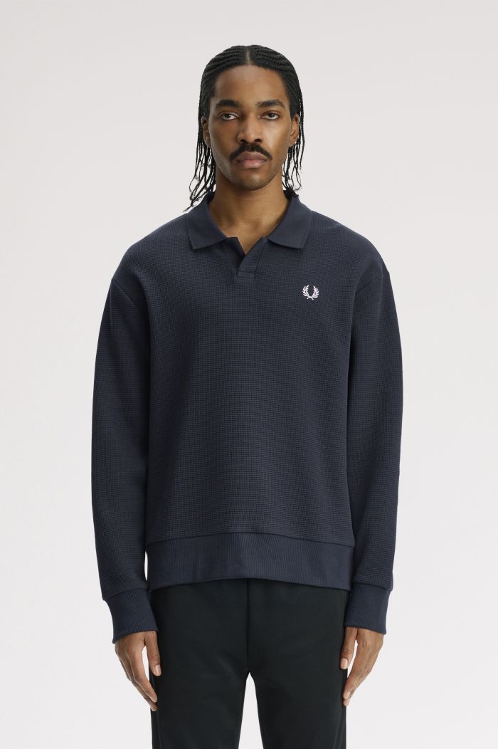 Waffle Jersey Sweatshirt