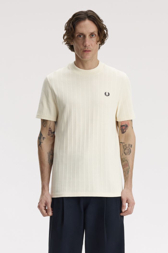 Piqué Stripe T-Shirt