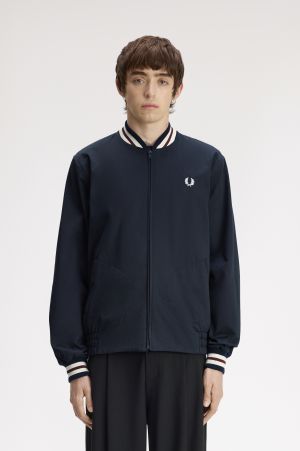 Twill Tennis Bomber Jacket