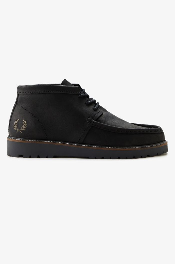 Waxed Suede Kenny Boot